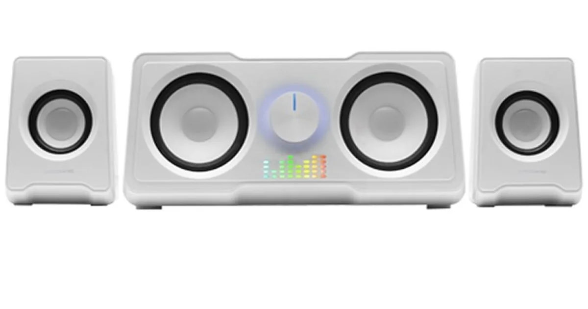 MARS GAMING Altavoces MS22 2.2 35W White