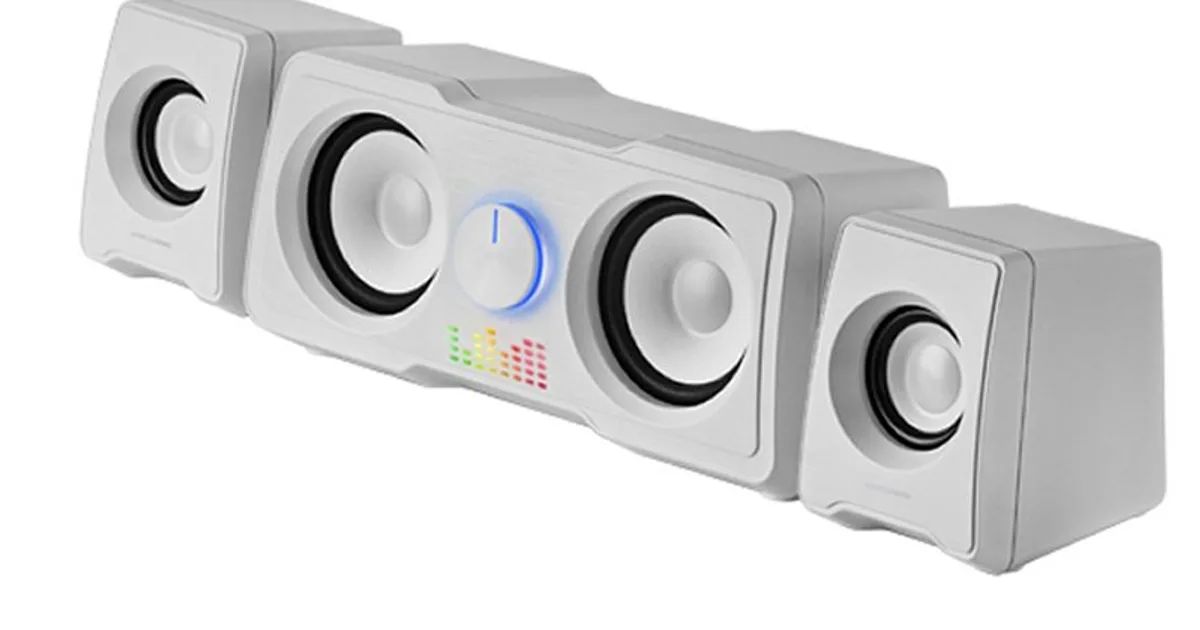 MARS GAMING Altavoces MS22 2.2 35W White (2)