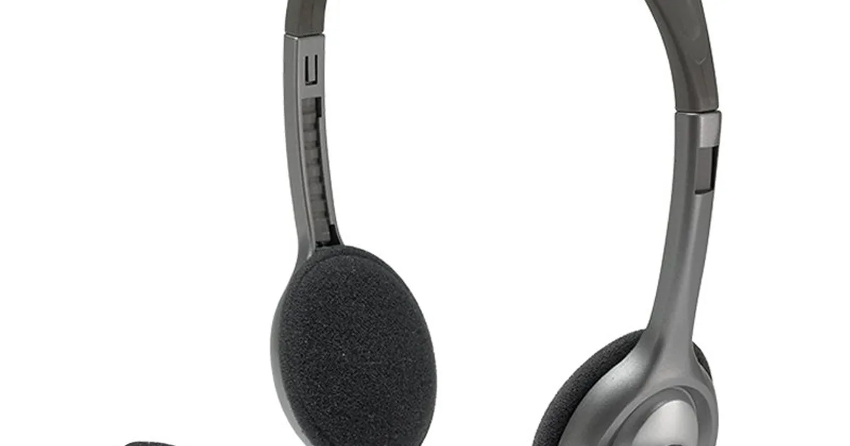 Logitech H110 auriculares + micro estéreo