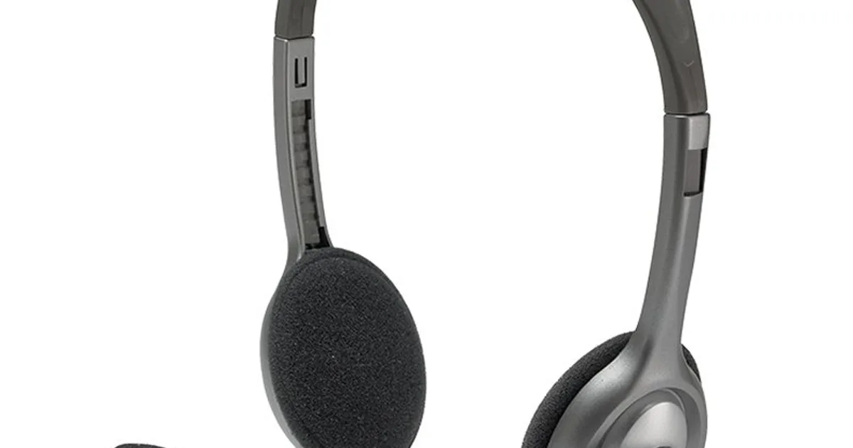 Logitech Auricular+Mic H111 Negro