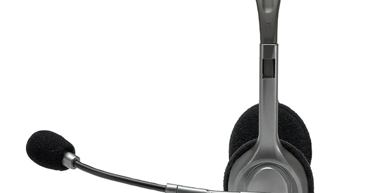 Logitech Auricular+Mic H111 Negro (4)