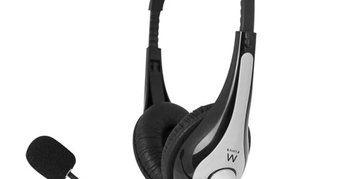 EWENT EW3562 Auriculares + Micrófono Stéreo negro