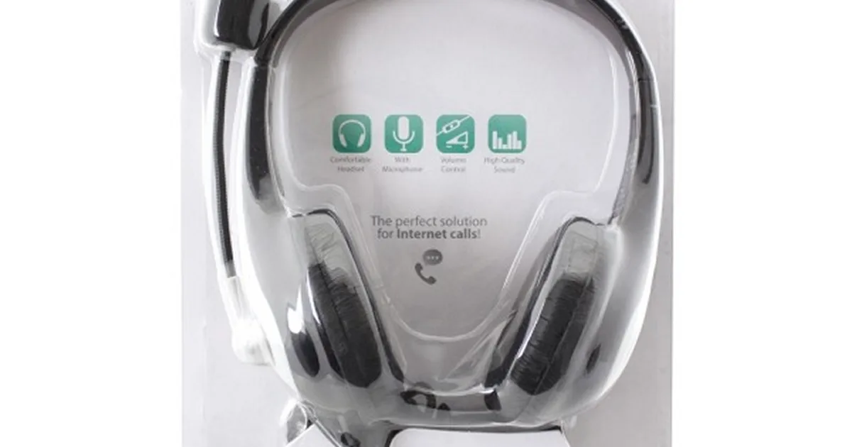 EWENT EW3562 Auriculares + Micrófono Stéreo negro (3)