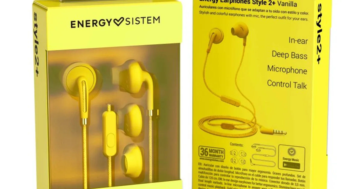 Energy Sistem Aur+Mic In ear Style 2+ Vanilla (4)