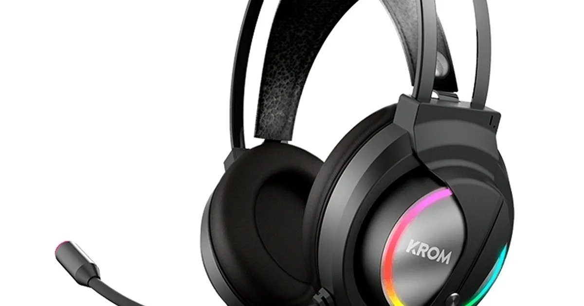 Krom Auricular Gaming KAPPA estéreo RGB