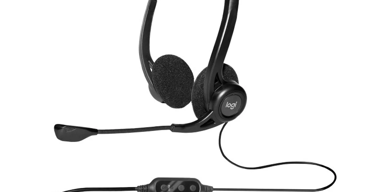 Logitech PC960M Auricular USB Suspension Ruido (2)
