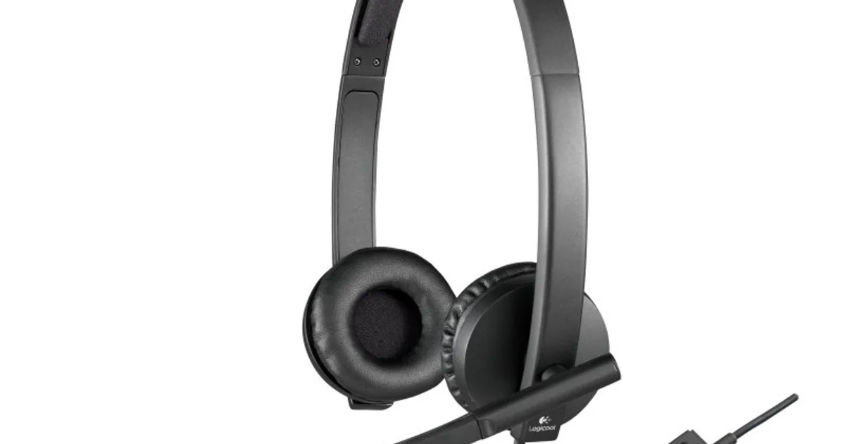 Logitech Auricular STEREO H570e USB