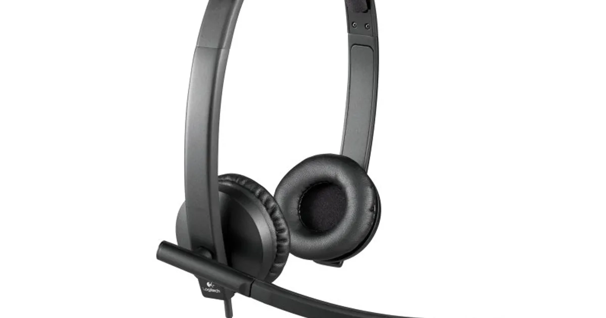Logitech Auricular STEREO H570e USB (2)