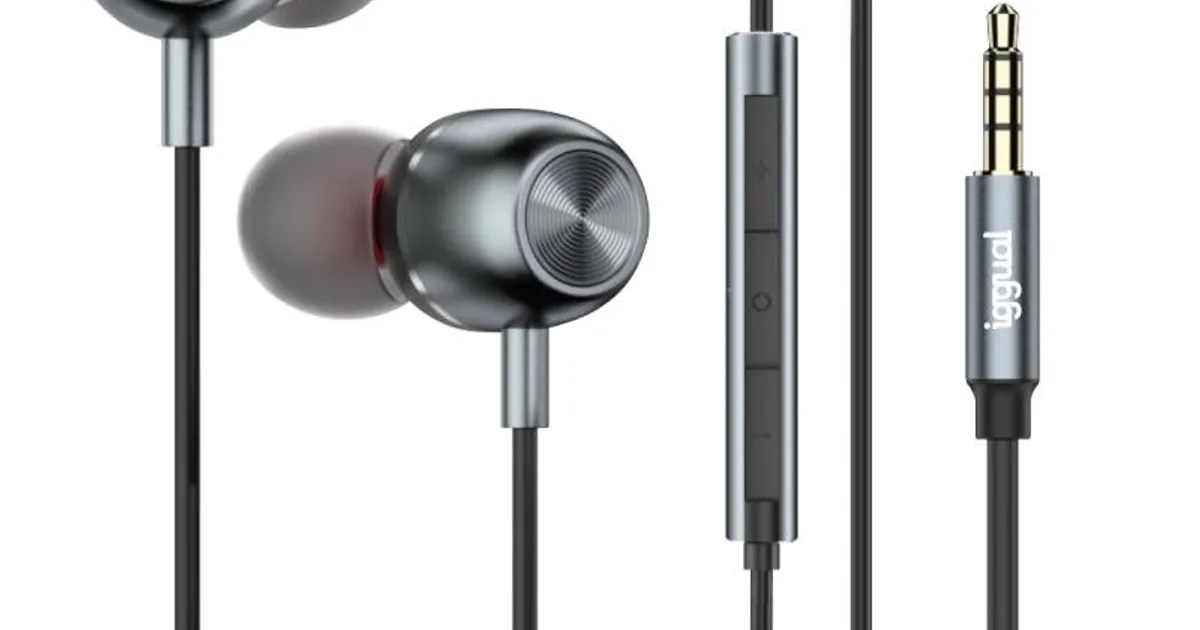 iggual Auriculares con micro intrauditivos Jack3,5