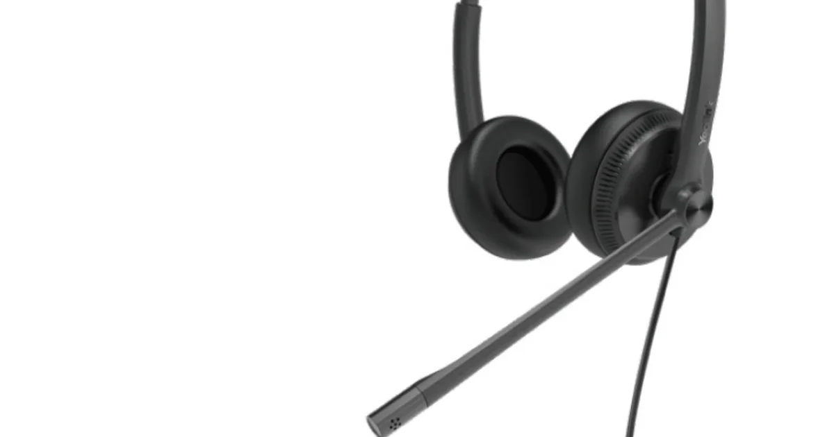 YEALINK YHS34 Lite Dual Auriculares biaurales RJ