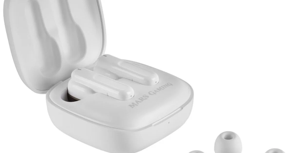 MARS GAMING MIHBW Auricular Wireless BT 5.1 White (2)