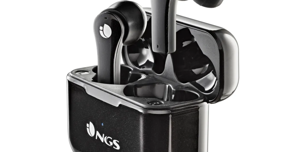 NGS Auriculares ARTICABLOOMBLACK Wireless Black