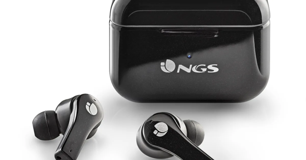 NGS Auriculares ARTICABLOOMBLACK Wireless Black (2)