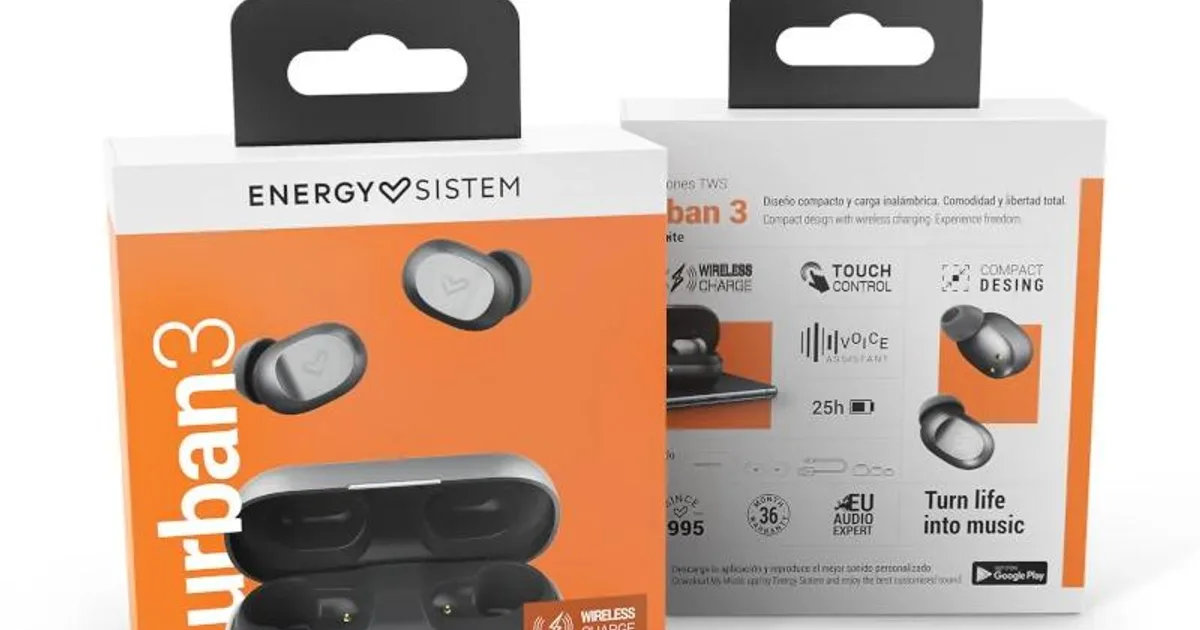 Energy Sistem Auriculares  Urban3  Graphite BT 5.0 (4)