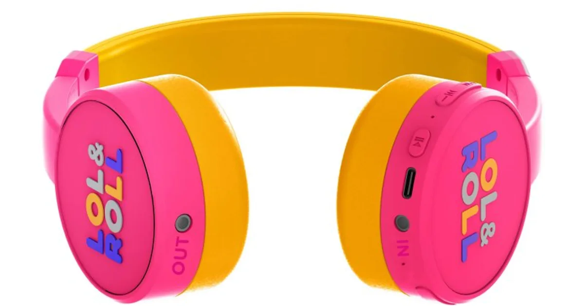 Energy Lol&Roll Auriculares Pop Kids Bt Pink (3)