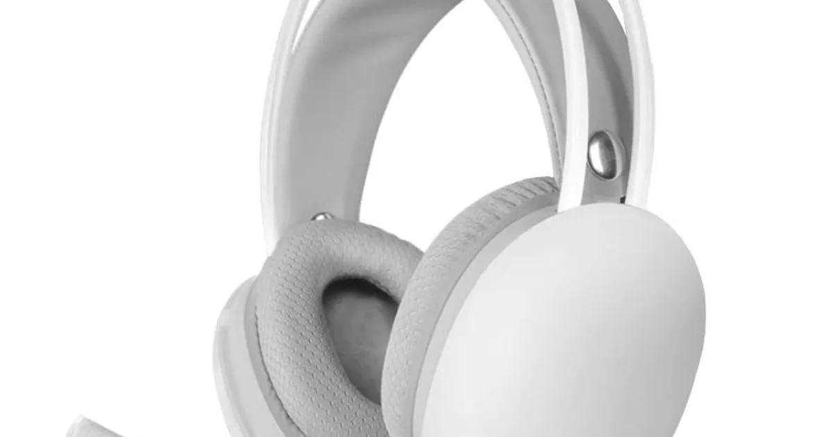 MARSGAMING Auriculares MH-GLOW PC/Ps4-5/xbox White