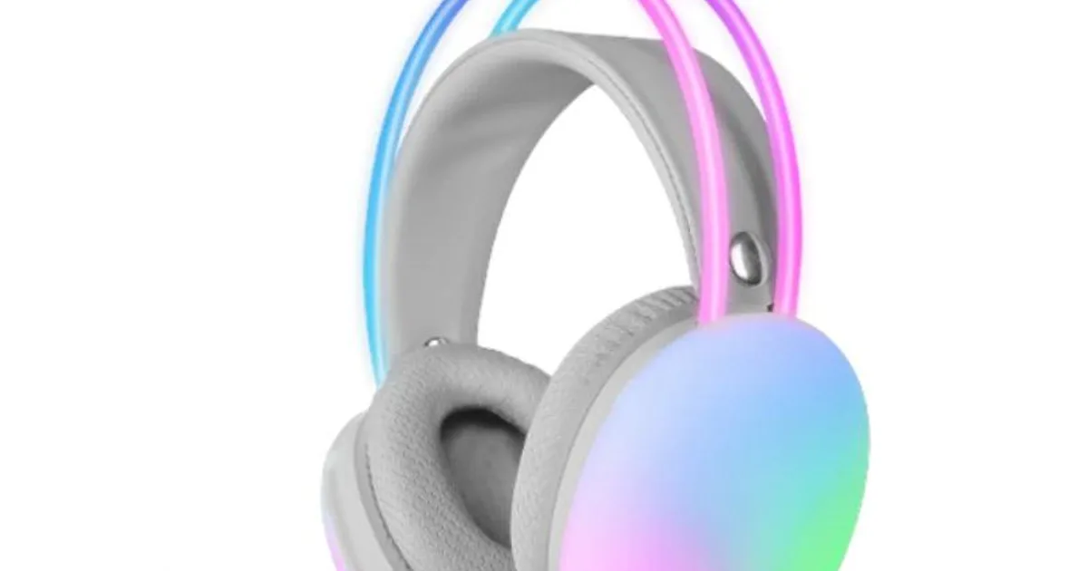 MARSGAMING Auriculares MH-GLOW PC/Ps4-5/xbox White (2)
