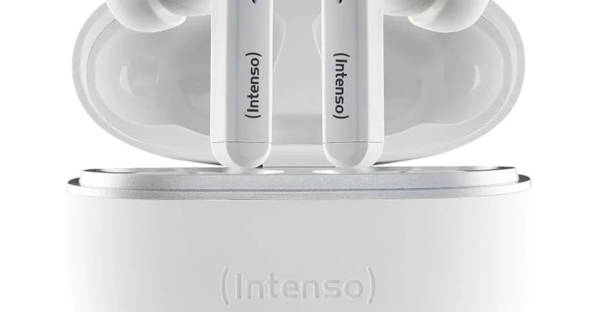 Intenso Buds T302A Auriculares TWS con ANC White
