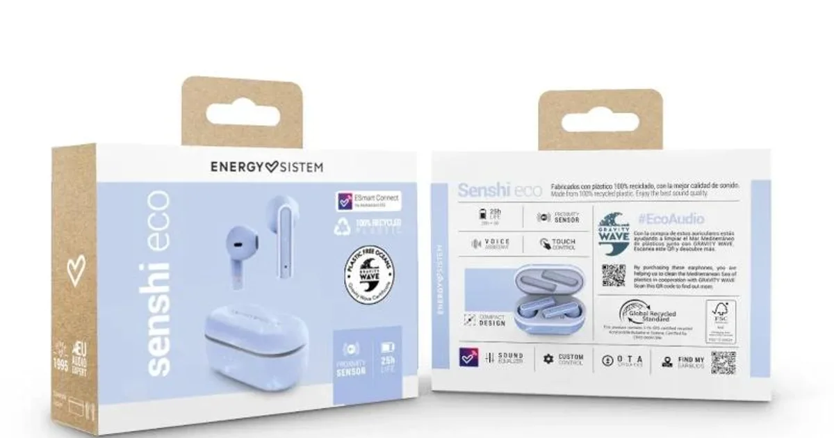 Energy Sistem Auriculares Senshi Eco Verde (4)