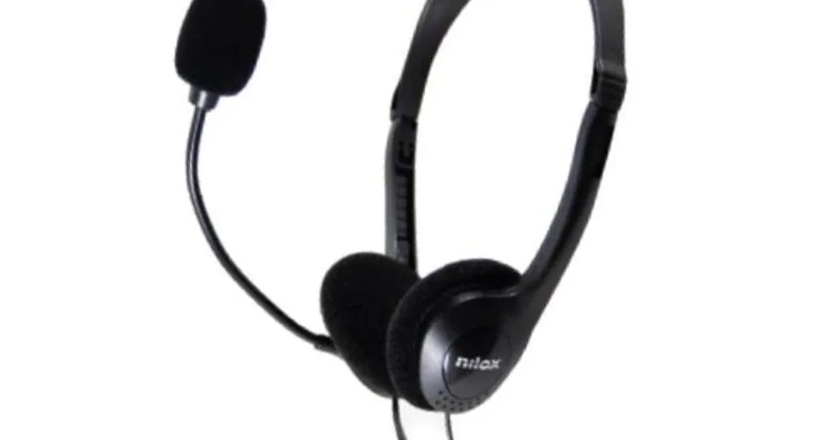 Nilox Auriculares con micrófono USB