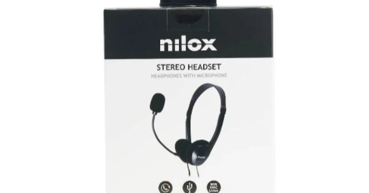 Nilox Auriculares con micrófono USB (4)