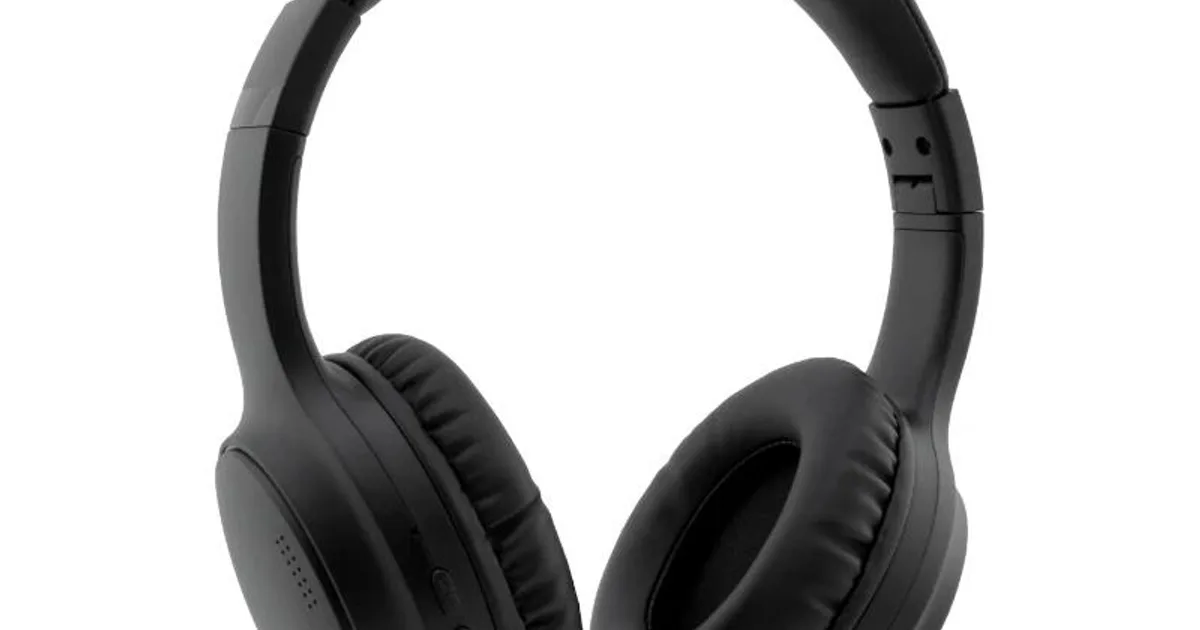Coolbox Auriculares Diadema Air40 BT Negro