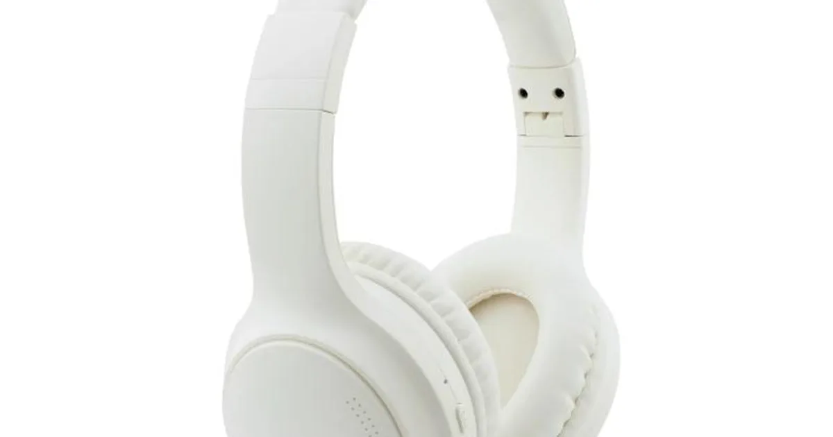 Coolbox Auriculares Diadema Air40 BT Beige (2)