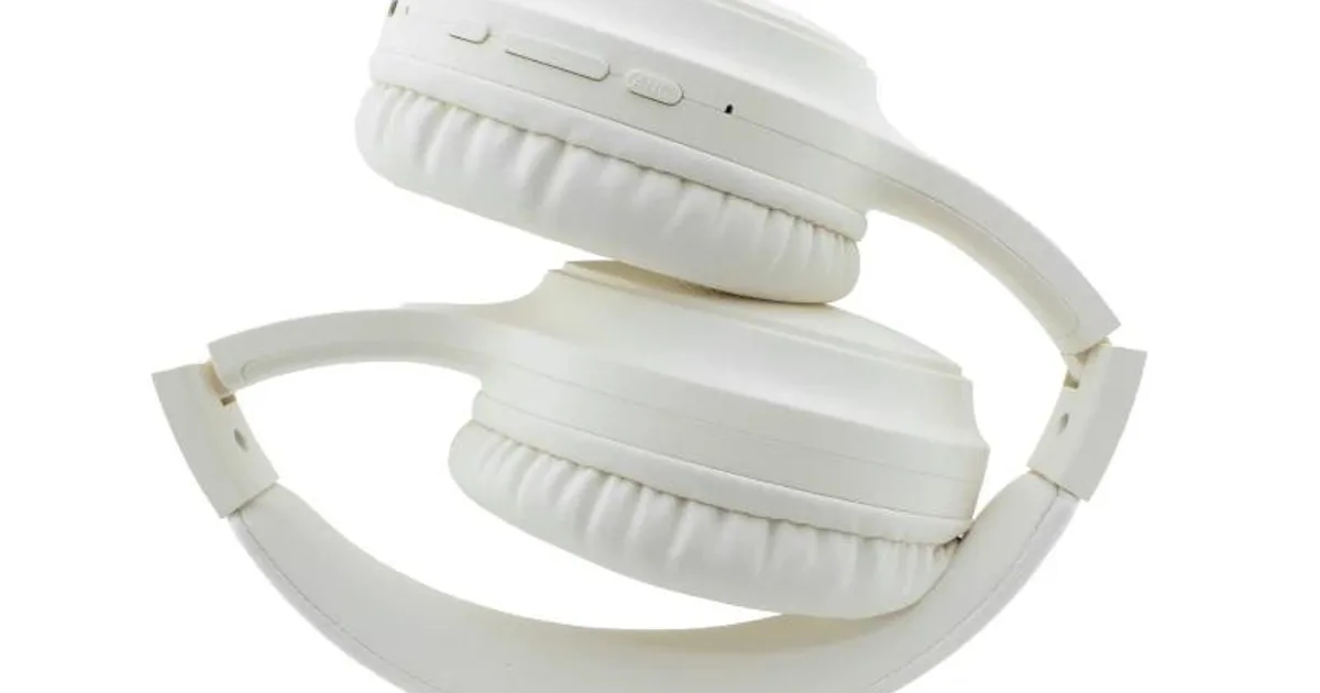 Coolbox Auriculares Diadema Air40 BT Beige (4)