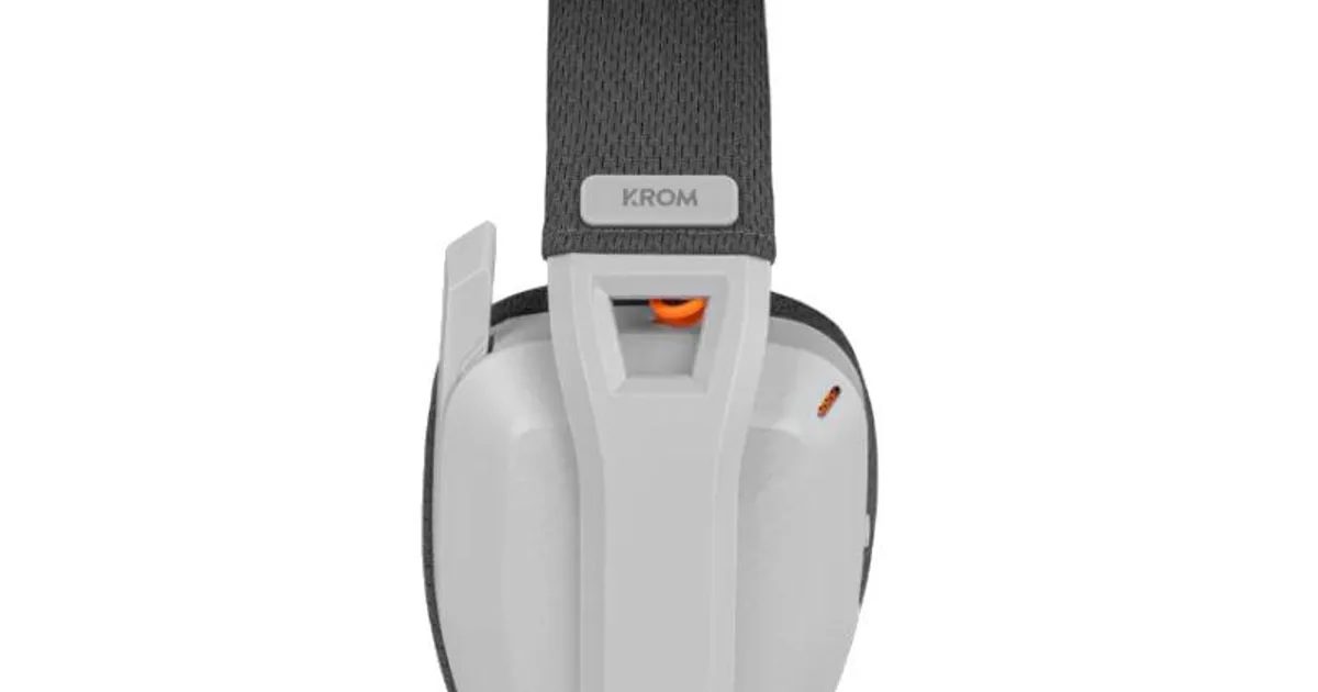 Krom Auriculares Gaming KANJI inalambrico blanco (3)