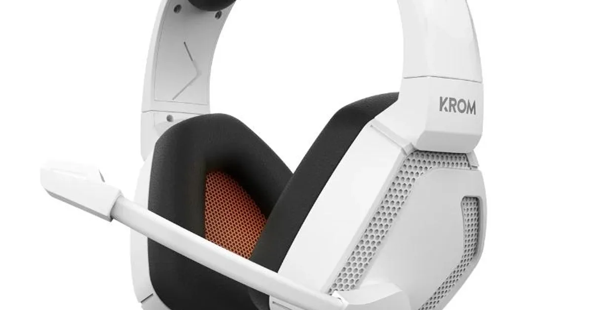 KROM KOPA PRO | AURICULAR GAMING STEREO BLANCO