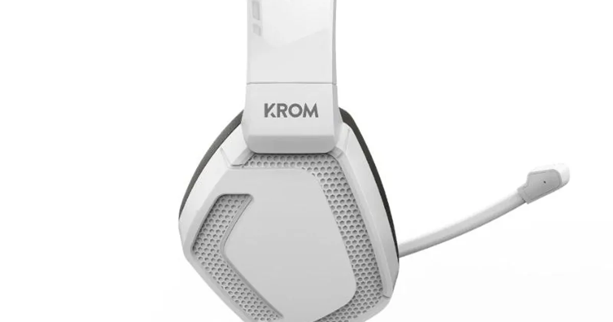 KROM KOPA PRO | AURICULAR GAMING STEREO BLANCO (3)