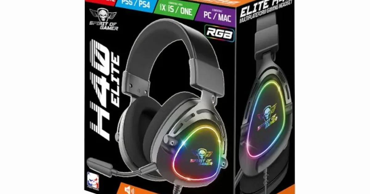 Spirit of Gamer Auriculares Elite H-40 Negro (2)