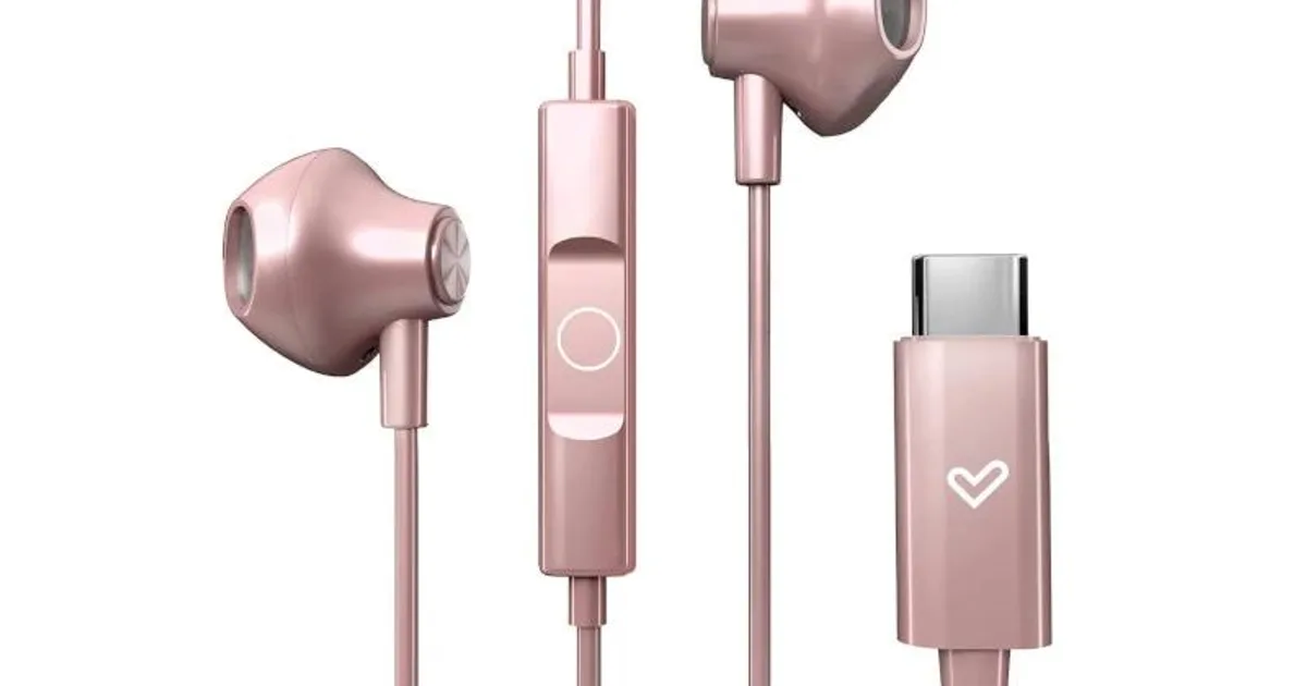 Energy Sistem Auriculares EasyPods Type C Rose (2)