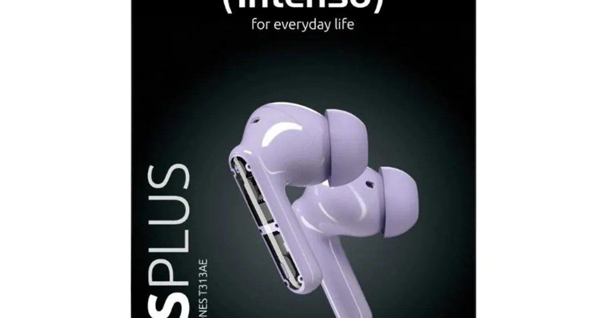 Intenso | Buds Plus Auriculares TWS ANC+ENC | lila (4)