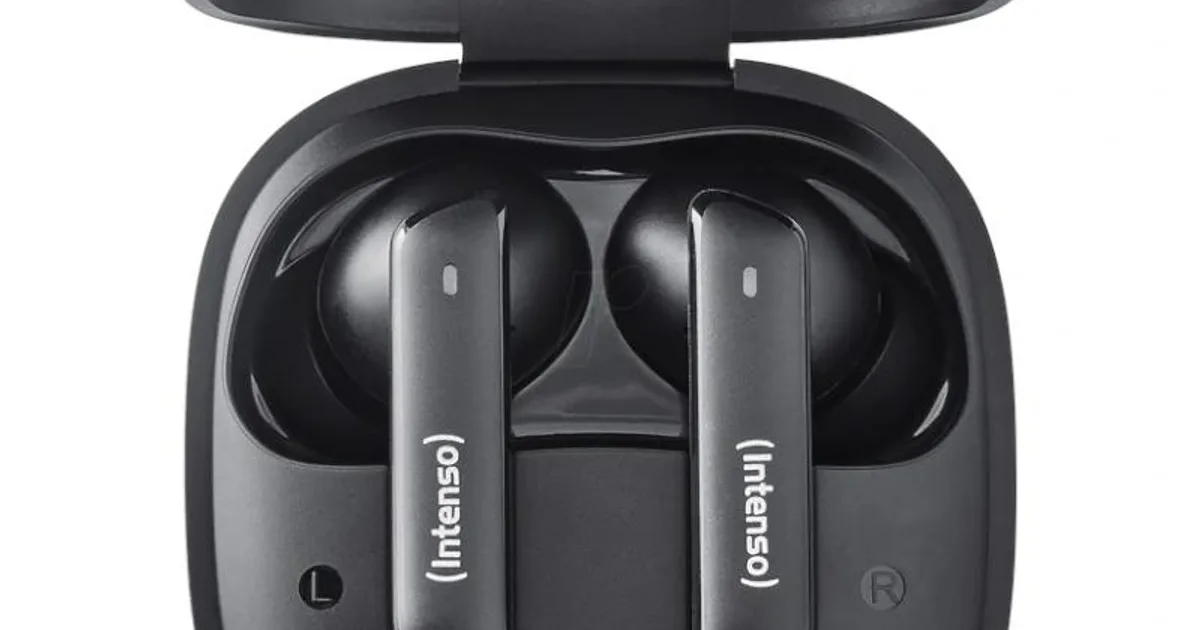 Intenso | Buds Pro Auriculares TWS H-ANC+ENC Negro