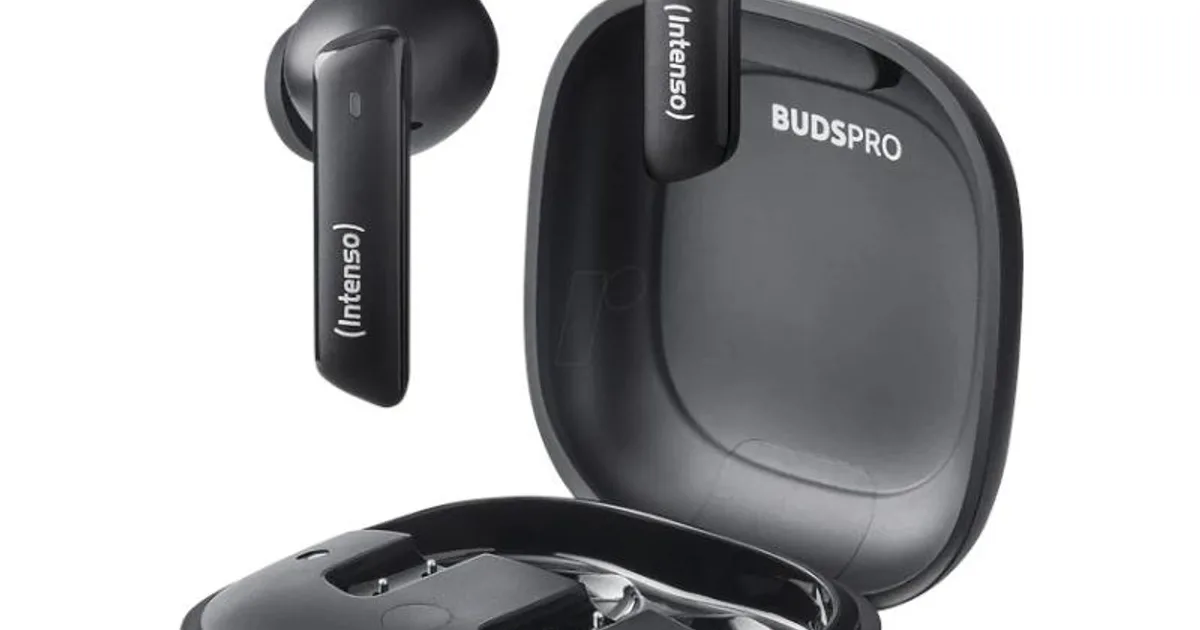 Intenso | Buds Pro Auriculares TWS H-ANC+ENC Negro (2)