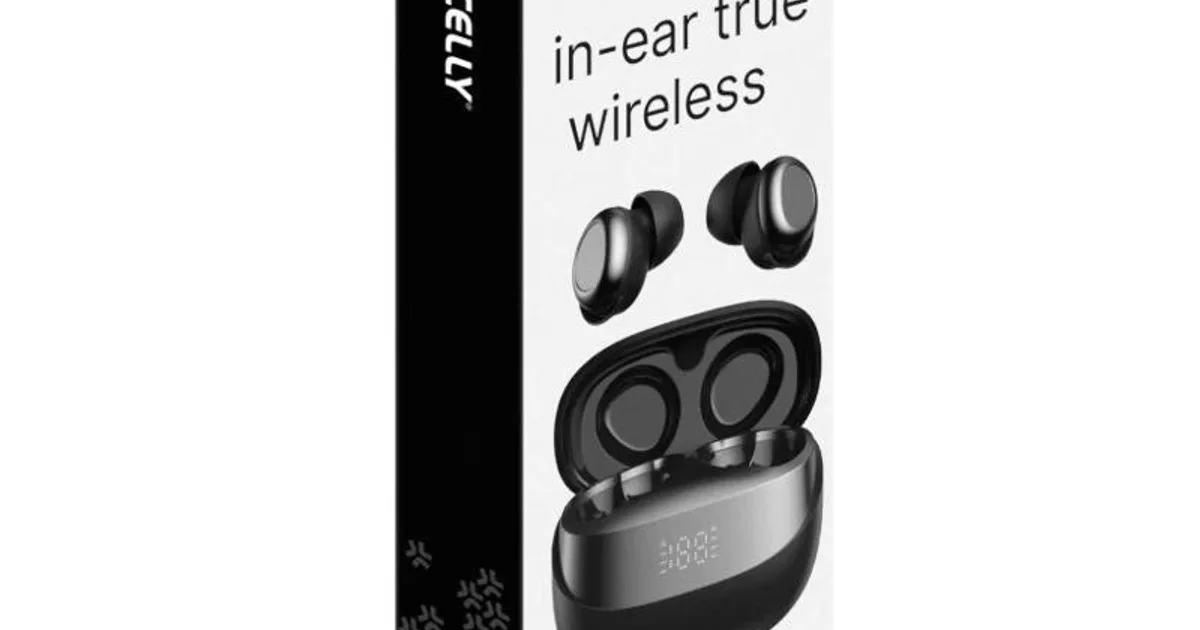 Celly Auricular TWS FLIP3 Negro (4)