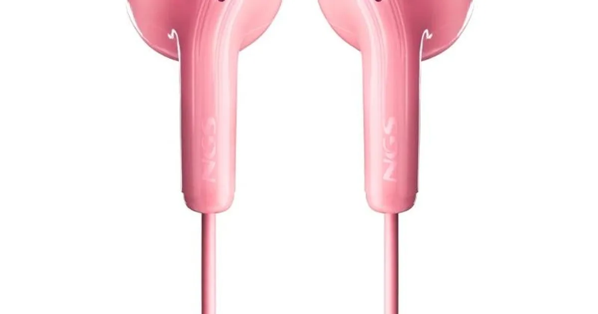NGS Auricular Rosa Estéreo Cable JACK 3.5 Mm (3)