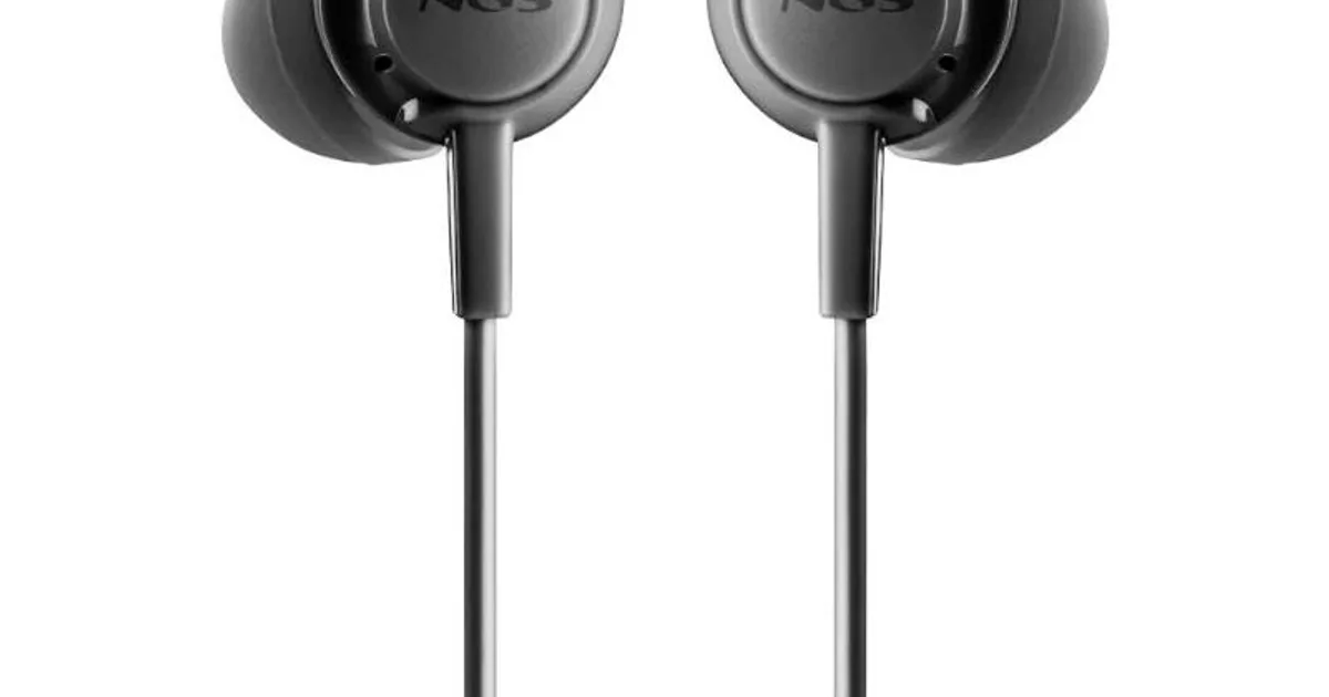 NGS Auricular Negro Estéreo USB-C Con Cable (3)