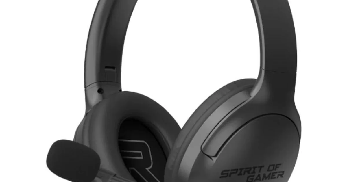 Spirit of Gamer Auricular Pro H4 Negro