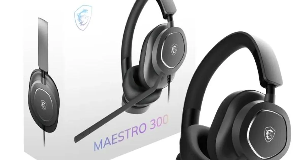 Msi Auricular con microfono Maestro 300 USB C-A