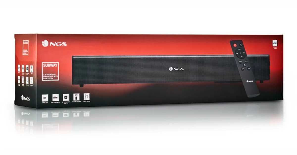 NGS SUBWAY BARRA SONIDO 40W BT ENTRADA OPTICA (3)