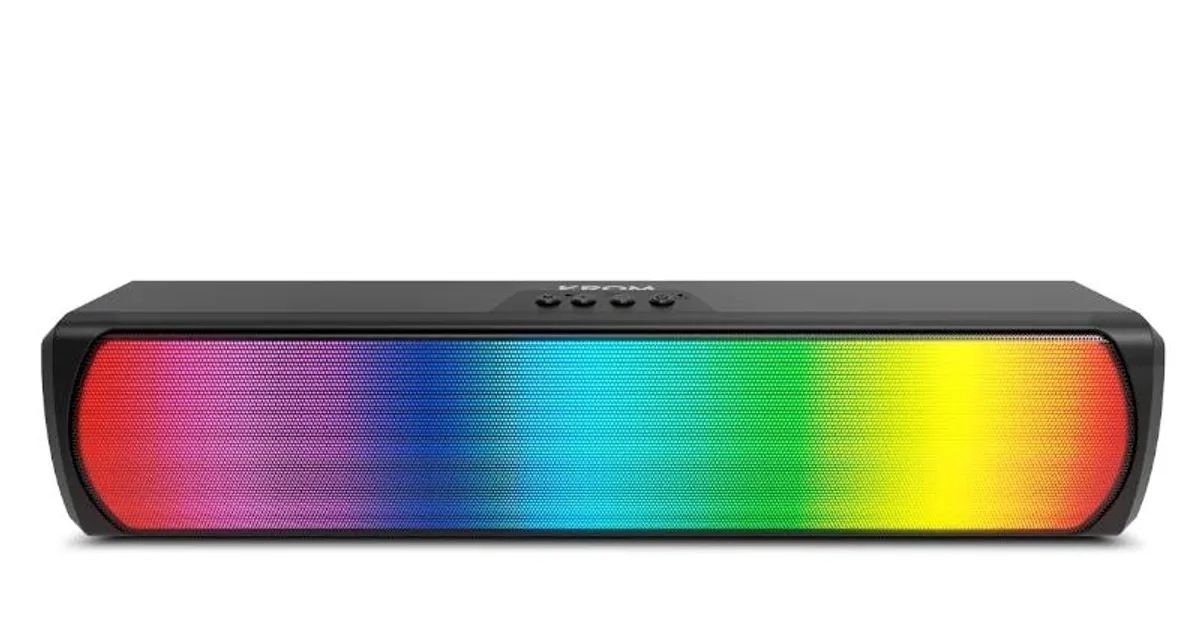 KROM Barra de Sonido K-POP Bluetooth RGB