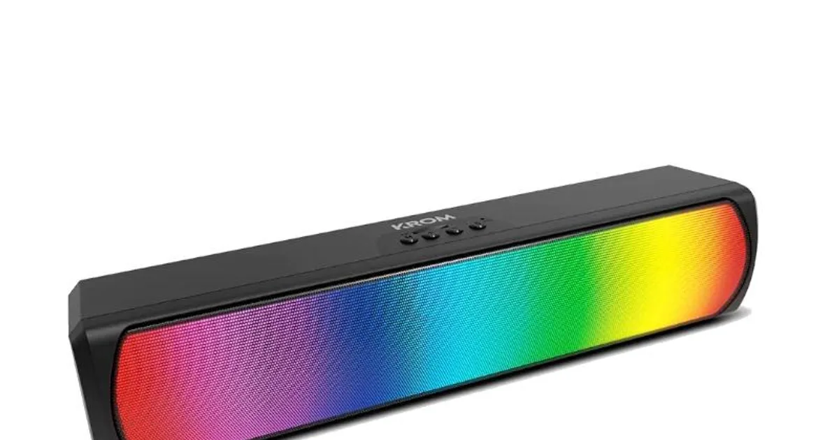 KROM Barra de Sonido K-POP Bluetooth RGB (2)