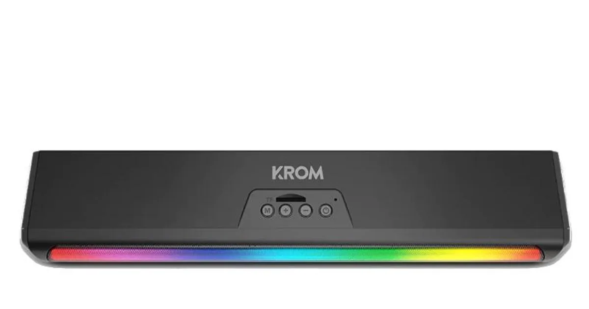 KROM Barra de Sonido K-POP Bluetooth RGB (3)