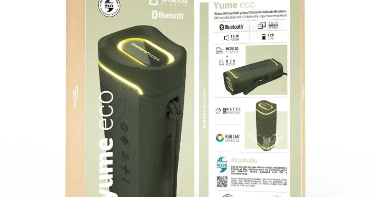 Energy Sistem Yume ECO - Altavoz BT LED RGB (4)