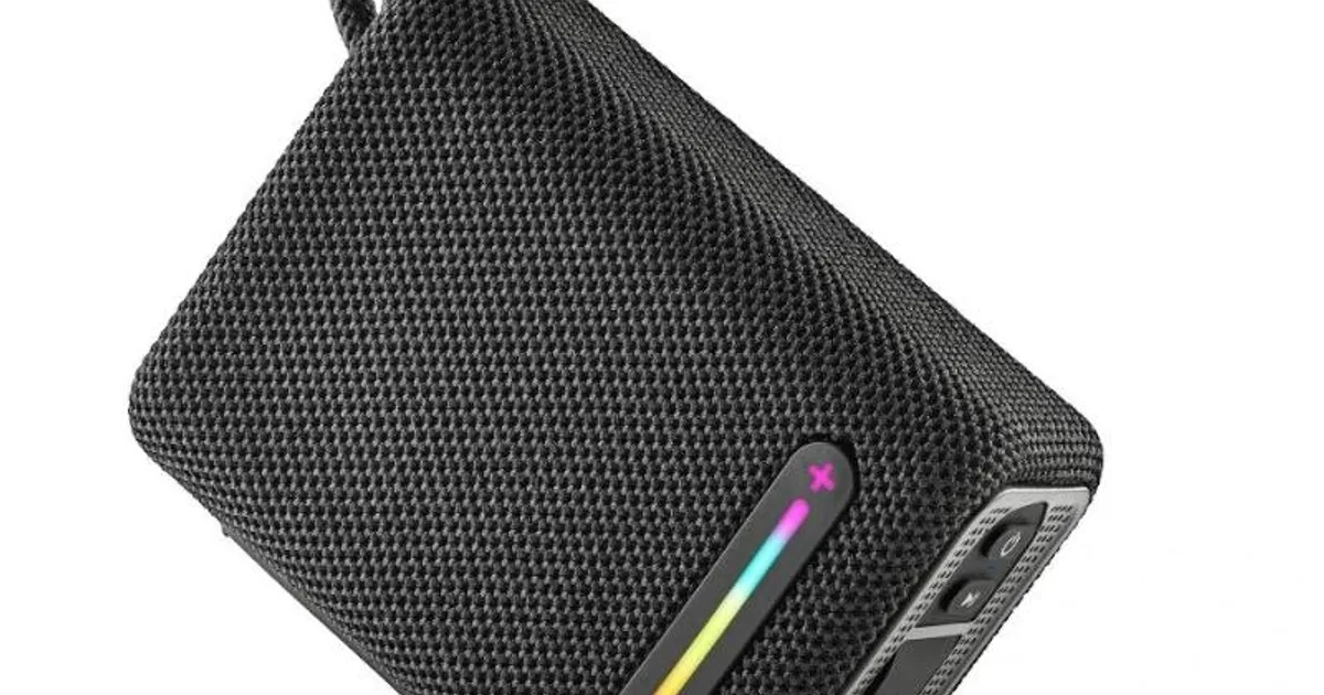 NGS Altavoz Rollerfuria1 BT RGB IPX6 Negro 15W