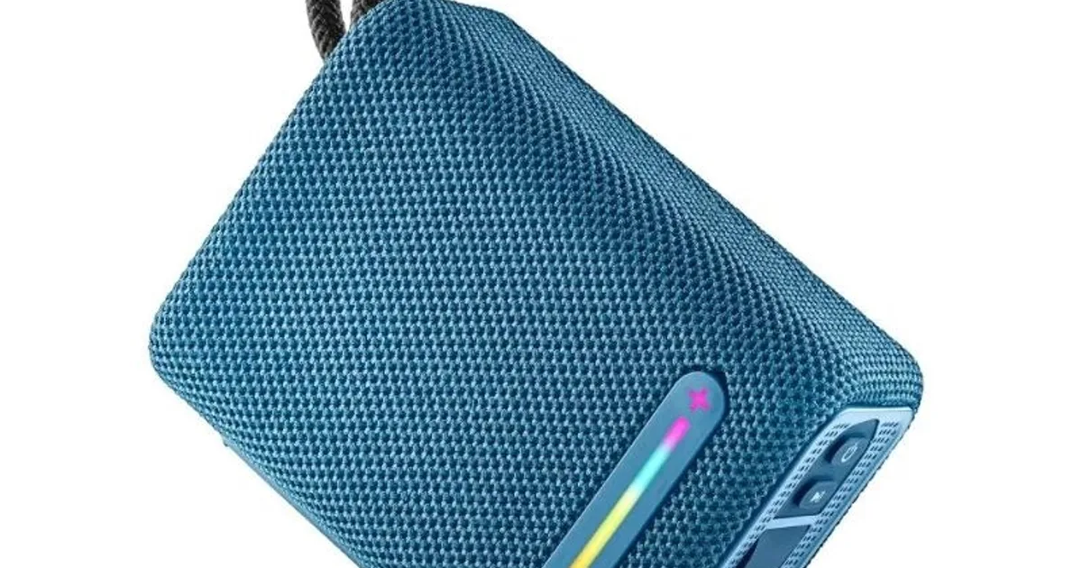 NGS Altavoz Rollerfuria1 BT RGB IPX6 Azul 15W