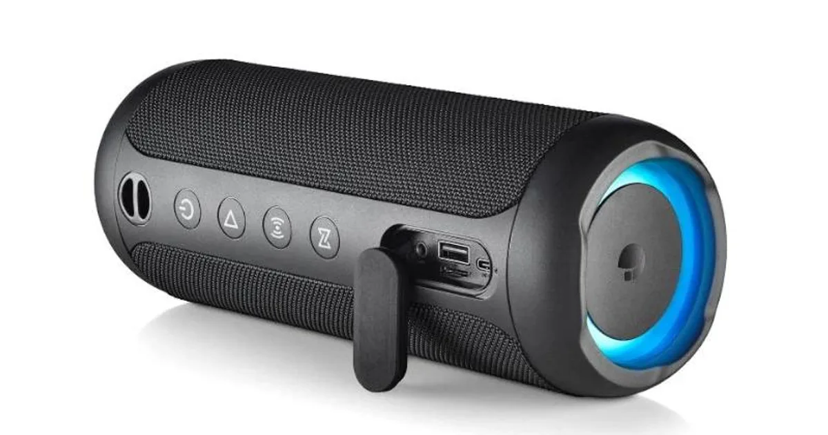 NGS Altavoz RollerFuria2 BT Rgb IP67 Negro 30W (3)
