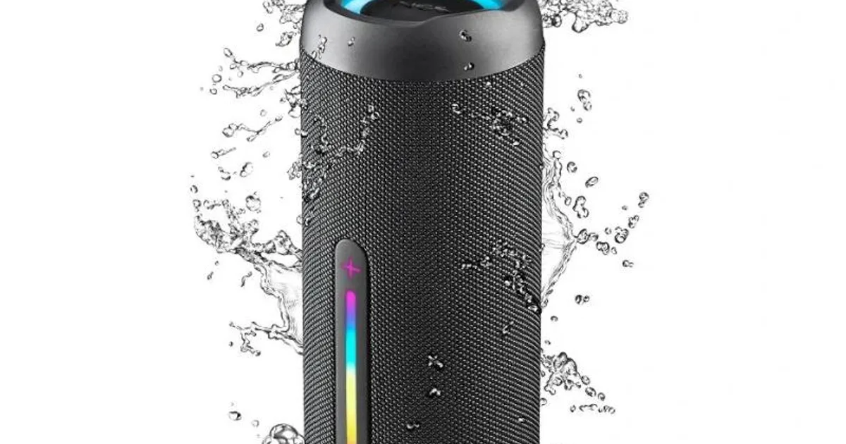 NGS Altavoz RollerFuria2 BT Rgb IP67 Negro 30W (4)